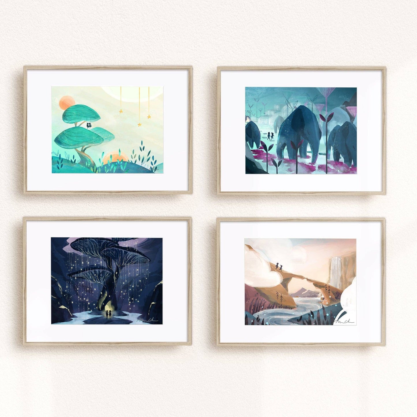 Some Bigger Thing Art Print (Matted 11x14, Unframed)