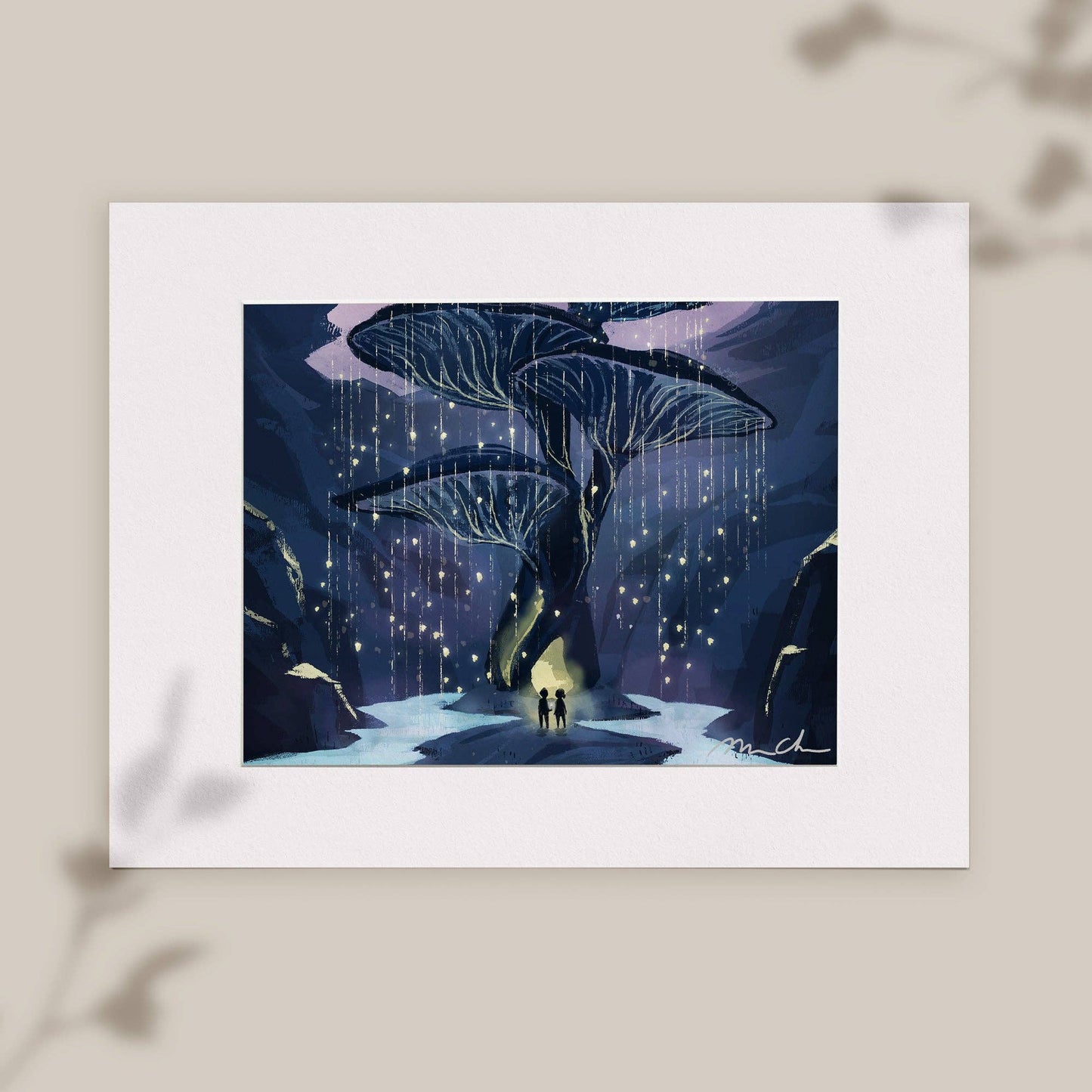 Some Bigger Thing Art Print (Matted 11x14, Unframed)